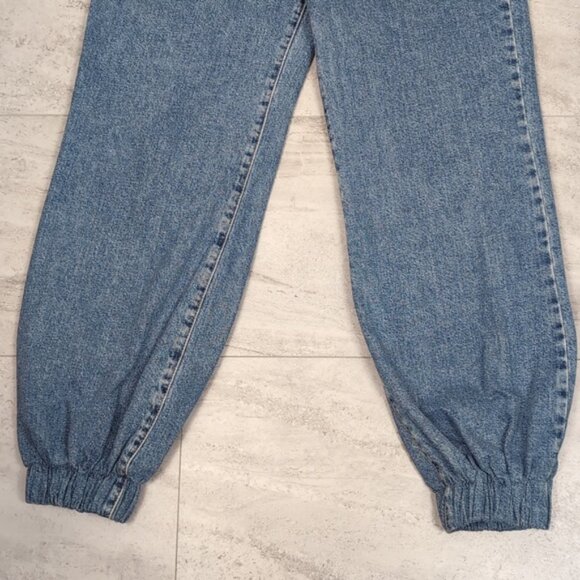 Free People The Ragged Priest Jog On Jogger Jeans High Waist Slouchy Denim - Picture 5 of 12